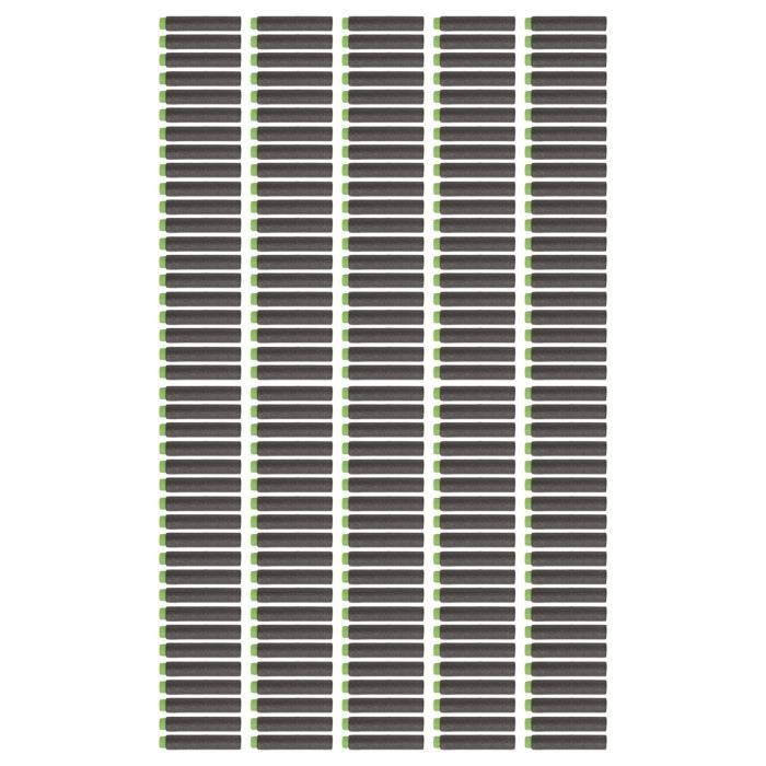 200 Pointes De Remplacement Pour Fléchettes Souples - Plastique Noir - 2,8 Cm X 4,5 Mm - Accessoires Fléchettes