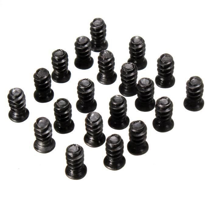 Vis Pour Ventilateur PC - Lot De 30 Vis Plates Et Longues (30 Mm Et 8 Mm) - Montage Radiateur Et Boîtier - 10