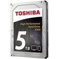 Toshiba Disque Dur interne X300 3,5'' Boite Retail - 5 To - 7200 rpm - 128 Mb-1