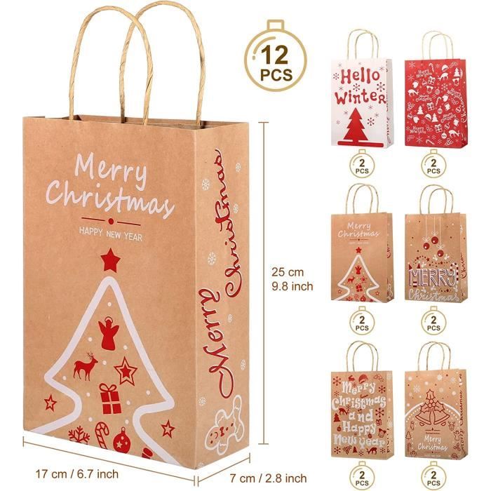 Grand sac cadeau noel shop