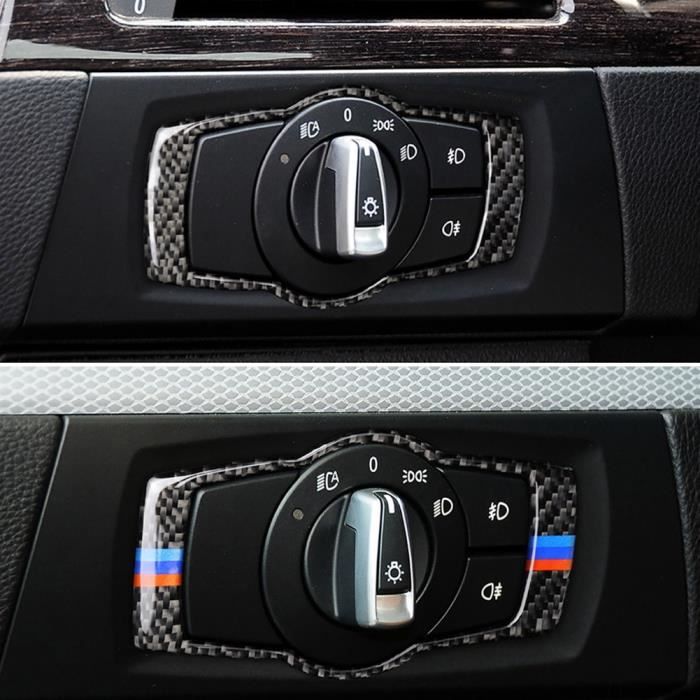 Décoration intérieure,Couverture en Fiber de carbone pour BMW E90