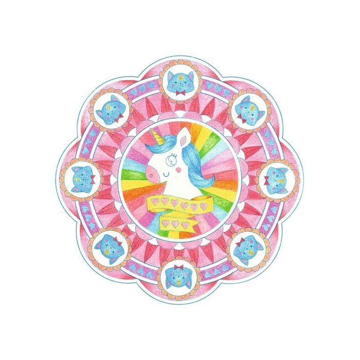 Panier à fleurs Mandala tours de magie, cercle de fil de fer en acier doux, jouet pour enfants, chaîne éducative, cadeau facile à faire  26