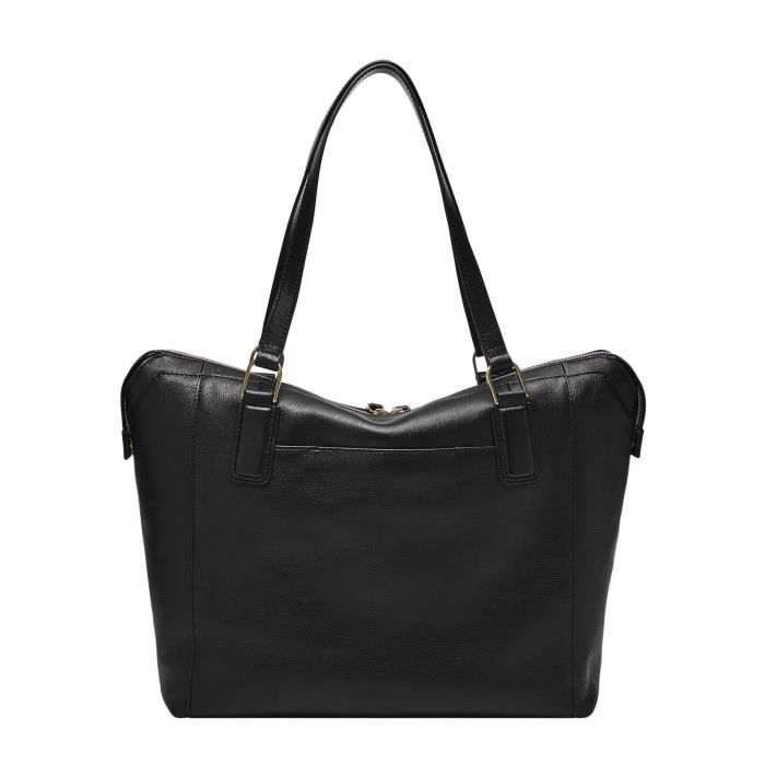 Sac paule FOSSIL Jacqueline Tote Noir Femme Mati re