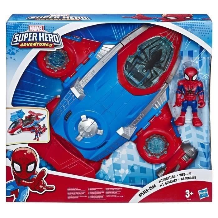 Figurine Jet Araignée Spider-Man 3 - Véhicules et figurines