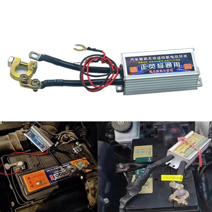Coupe Circuit avec clé amovible / Coupe-batteries 12V/24V 500A