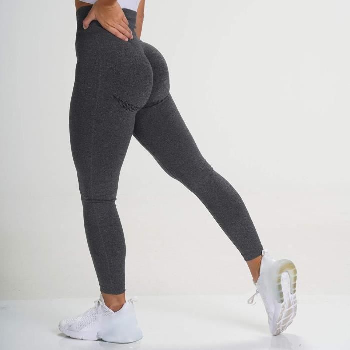 Legging de Sport Femme Marque Pantalon de Sport Jogging Taille
