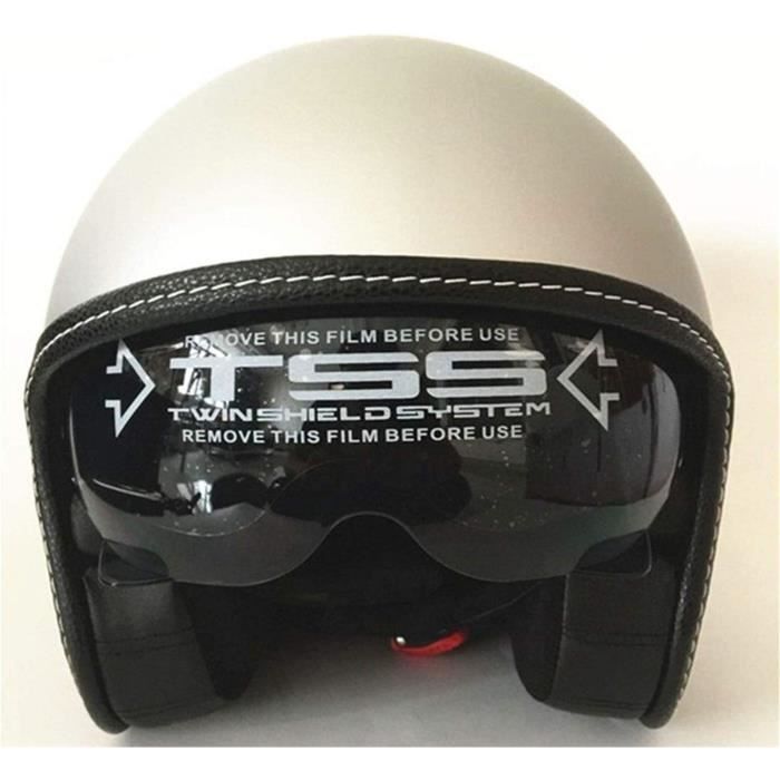 Casque de Moto Jet Casque Moto Homme Femme ECE Homologu Adulte