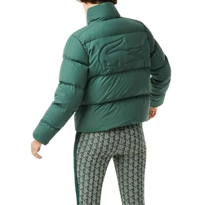 Doudoune lacoste sale verte