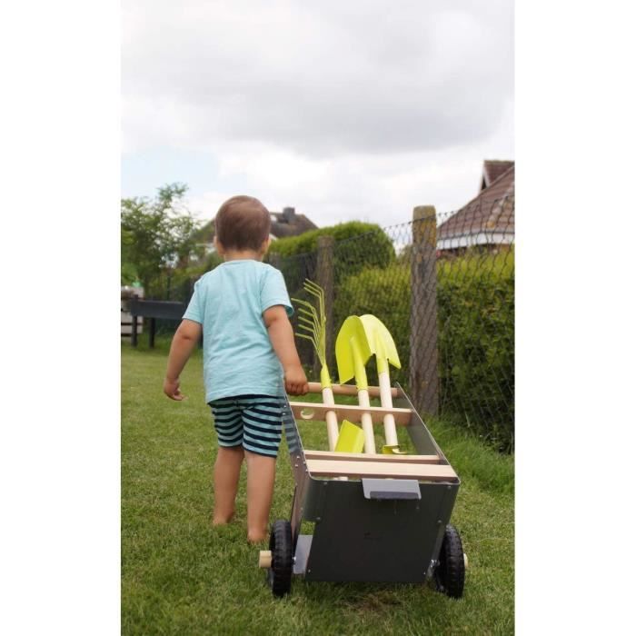 Grand kit de jardin avec brouette pour enfant - Mon cadeau enfant