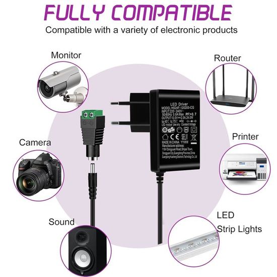 Alimentation 12V 20A 240W Convertisseur AC/DC 1 Pièces AC-DC Convertisseur Commutation Module D'... - Grandado Transformateur 12V Commutation