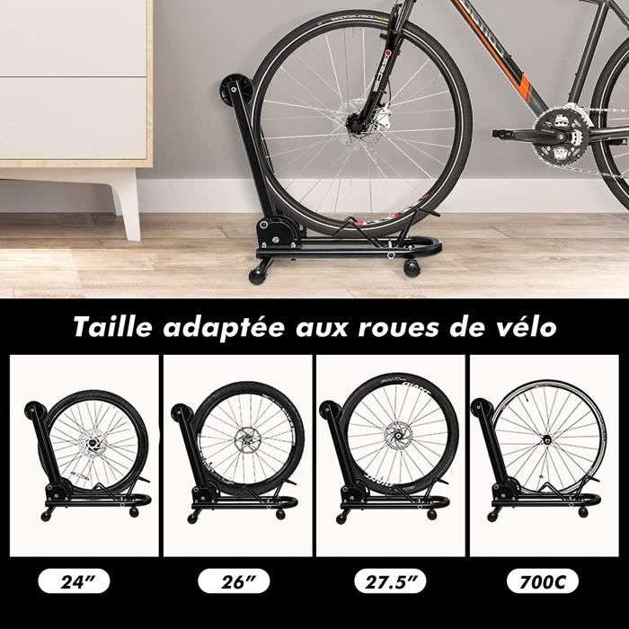 Support vélo hotsell sol