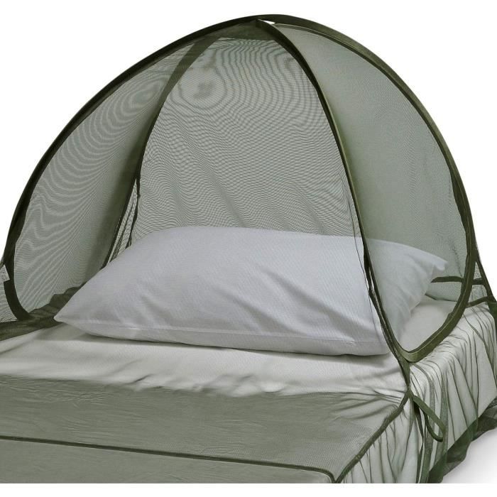 Moustiquaire pour une Personne seule Camping Anti Moustiquaire avec sac de  Transport Camping Moustiquaire Extérieur Netting ins A90 - Cdiscount Sport