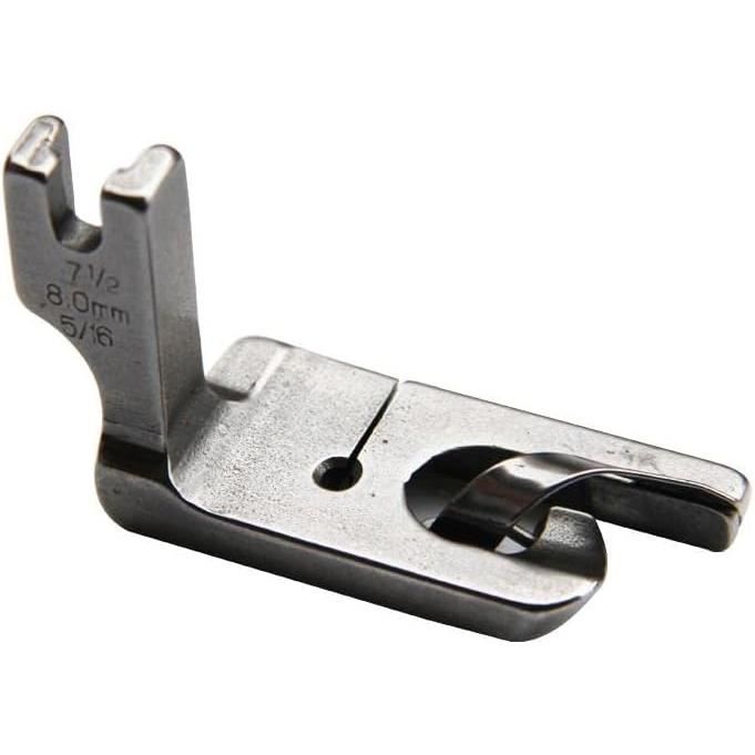 Pied Ourleur Roulé Pour Machine à Coudre – Lot De 4 Tailles (3 à 6 Mm), Acier Inoxydable, Pour Ourlets Propres