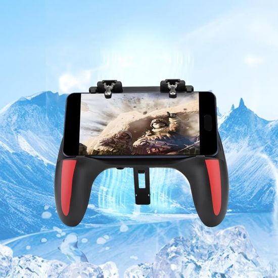 Manette Jeu Mobile Avec Ventilateur Refroidissement – Contrôleur PUBG Pour IOS & Android