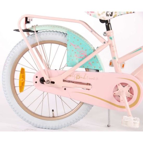 Velo Enfant Fille Little Diva 18 Pouce Frein Alloy V et a Retropedalage Rose et Paradisiaque 95 assemble Cdiscount Sport