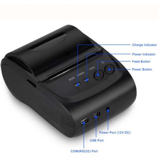 Imprimante Thermique 58 Mm Pour Reçus - Sans Marque - Occasion Fonctionnelle