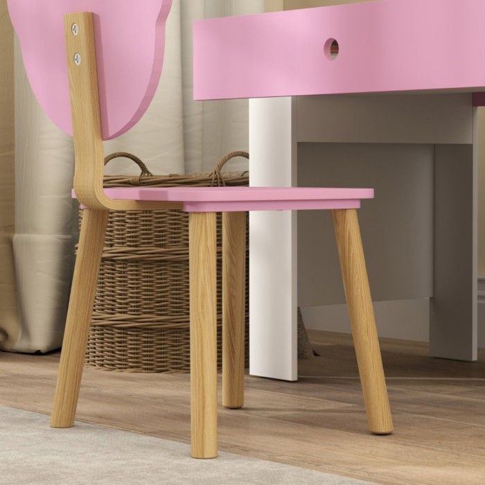 Bureau Enfant Réglable Avec Chaise - Design Astronaute, Hauteur Ajustable, Rangement Intégré, Ergonomique