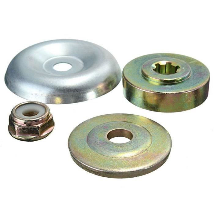 Lot De 4 écrous De Fixation Mini-vis Pour Miroir De Porte Classique - Insert Cuivre