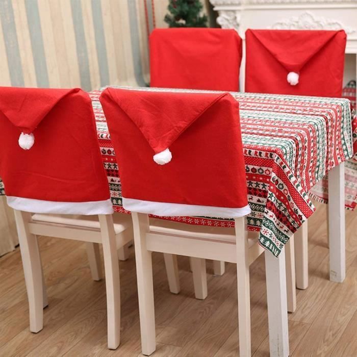 Jaotto Housse De Chaise Salle à Manger Extensible 6 Pièces,Housse De