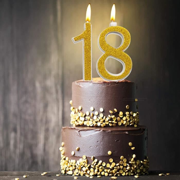 Gâteau d'anniversaire 18 ans