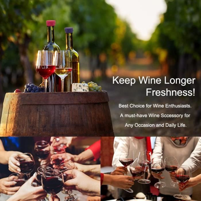 Bouchon De Bouteille De Vin Rouge Créatif Animal Transparent