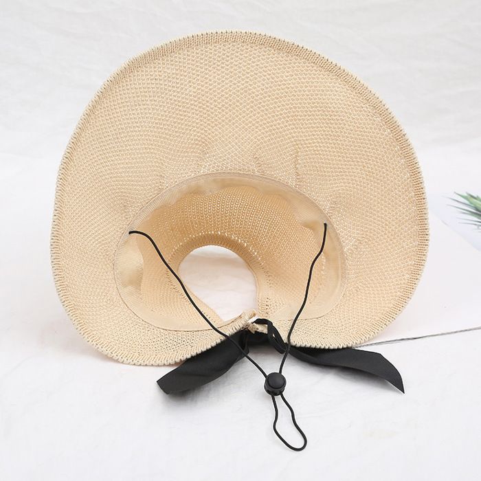 Chapeau Pluie ANIMQUE Chapeau De Soleil Unisexe - Bords Larges 8cm Avec Mentonnière - Protection UV - Pour Randonnée, Plage, Pêche Chapeau Pliable Outdoor