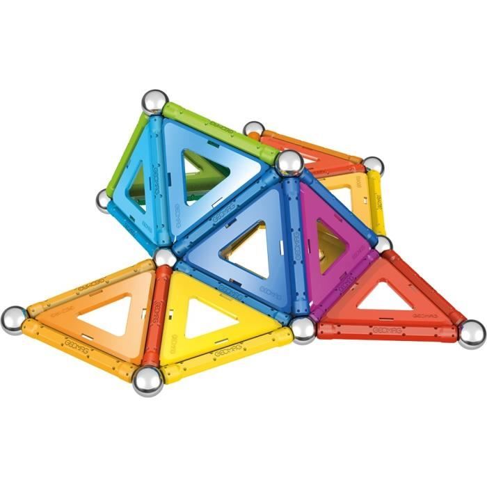 Jeu de construction Rainbow junior 72 pi ces GEOMAG