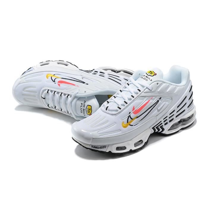 Nike AIR MAX Tn Plus 3 Running Homme Blanc Cdiscount Sport