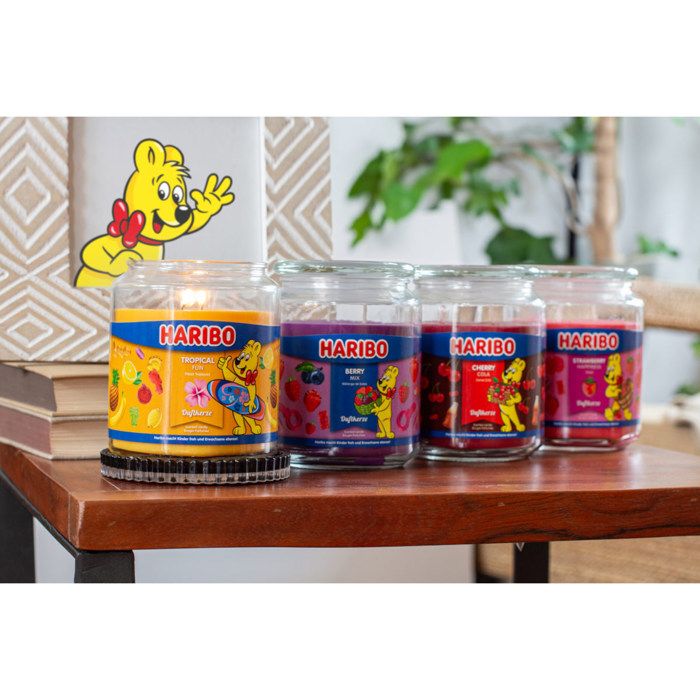 Haribo Bougie Parfuée Dans Un Pot | Berry Ix (510 G) | Bougie 2