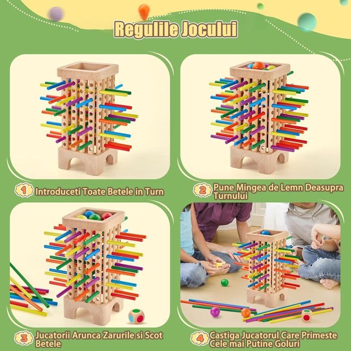 Jeu bâtons mathématiques - 1 pièce, 42 bâtons colorés comptage 3-6 ans motricité fine - Multicolore - Jeux - Jouets
