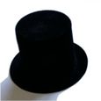 Lot De 10 Hauts-de-forme (cylindre) Noir - Taille Unique - Marque Relaxdays - Neuf Avec étiquettes
