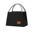 Sac Repas Lunch Bag Isotherme,Sac a lunch isotherme Lunch Box fourre-tout thermique,noir-0