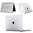 clear-Air 13 A2337 M1 2020 -Coque rigide pour ordinateur portable avec barre tactile,étui pour Apple MacBook Air Pro Retina 11 12 1-0