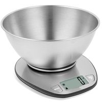 Balance de cuisine électronique métallique CONSTANT 5kg Précision 1g