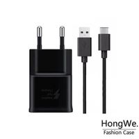 Chargeur Samsung Galaxy NOTE 8 Charge Rapide AFC 2A NOIR + cable 120cm TYPE C