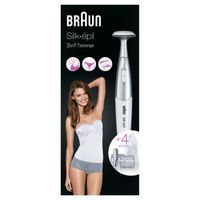 Tondeuse bikini 3 en 1 BRAUN FG1100 - Épilation de précision - Accessoires inclus - Blanc
