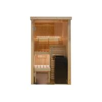 Cabine de sauna Harvia 121 cm x 118 cm x 202 cm - 2 personnes - Poêle Vega 3,5 kW compact