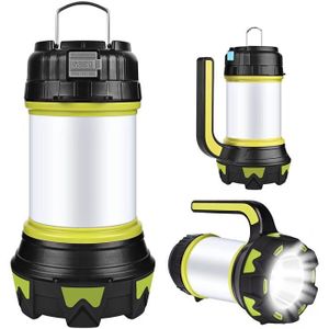 LAMPE - LANTERNE USB Rechargeable LED Camping Lumière Dimmable IP65