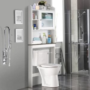 Meuble Pour Mettre Au Dessus Des Toilettes Meuble Dessus Toilette Achat Vente Pas Cher