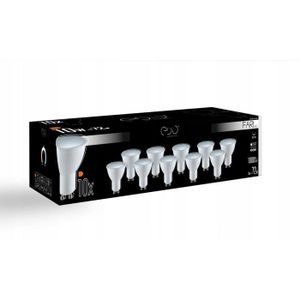 3 pièces ampoules LED GU10, 10 W, 1000 lumens, diffuseur mat, angle de 110  degrés A90 - Cdiscount Maison