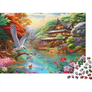 PUZZLE Oiseaux Et Fleurs Puzzles Pour Adultes,Oiseaux Et 