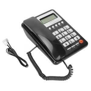 PIÈCE TÉLÉPHONE KXT8001CID Téléphone Filaire Classique FSK DTMF Li