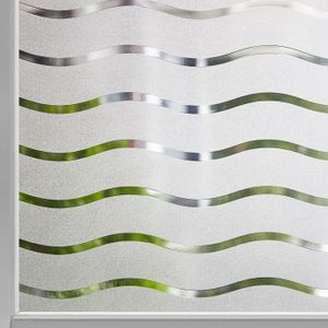casa.pro] Film anti-regards statique adhésif fenêtre film de verre dépoli  (1 m x 2 m)