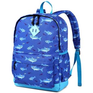 Sac à dos de piscine Water resistant couleur bleue imprimé poisson