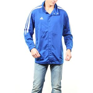 haut adidas bleu