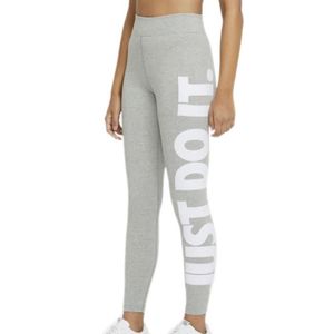 COLLANT DE RUNNING Legging Femme - Nike - W LEGGING JDI - Gris - Taille haute et élastique