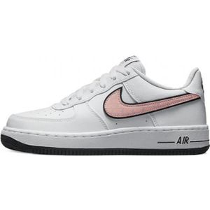 BASKET Basket Nike AIR FORCE 1 junior - NIKE - Cuir - Lac