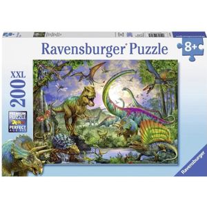 PUZZLE Puzzle 200 pièces XXL - Le royaume des dinosaures - Ravensburger - Animaux - Dès 8 ans