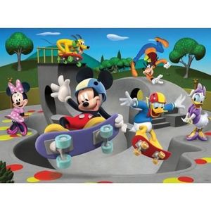 PUZZLE Puzzle 100 pièces XXL - RAVENSBURGER - Mickey et ses amis - Skate parc - Mixte - A partir de 6 ans
