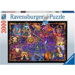 PUZZLE Puzzle 3000 pièces - Signes du zodiaque - Ravensbu